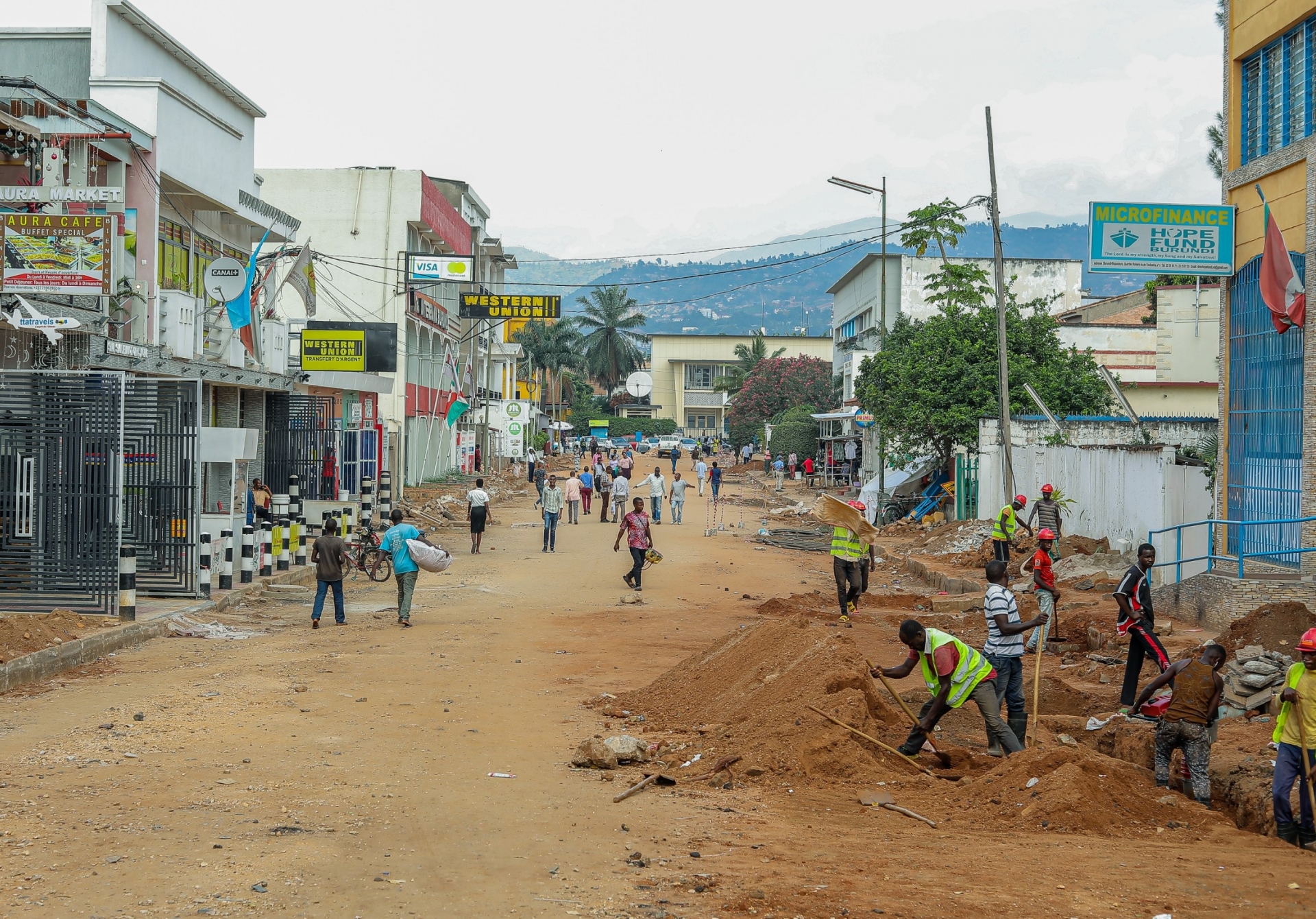 Financement de la réhabilitation de l'avenue de l'industrie abritant l'agence siège